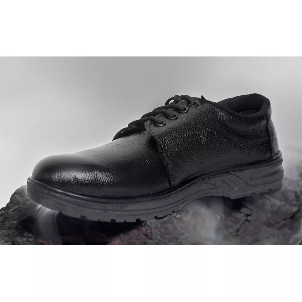 Safeness Worker Safety Shoes Low Ankle Steel Toe Black UK 6