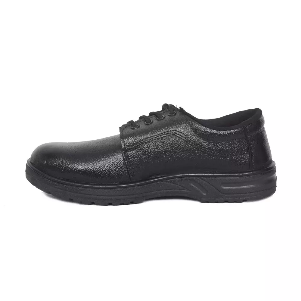 Safeness Worker Safety Shoes Low Ankle Steel Toe Black UK 6