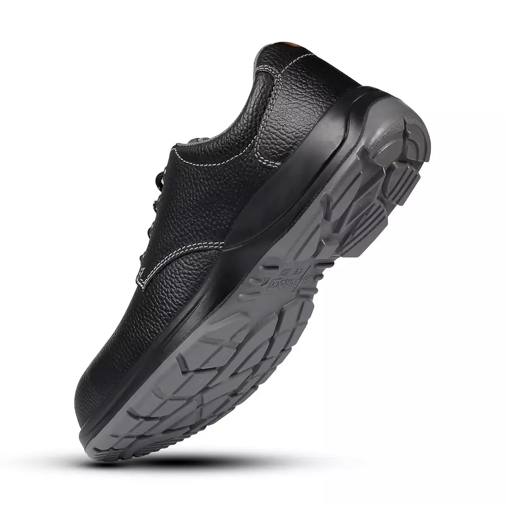 Eurock DUO 200 J Steel Toe Safety Shoe Low Ankle PU Sole UK 6 Size Black for Industrial Use, 82569-DUO-06