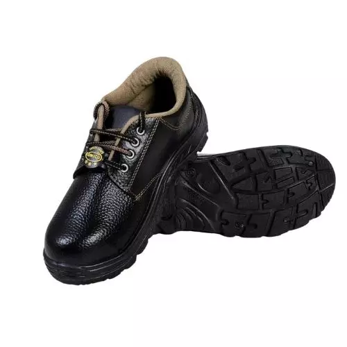 Komico Eco Steel Toe Safety Shoes Low Ankle PVC Sole Black UK 10