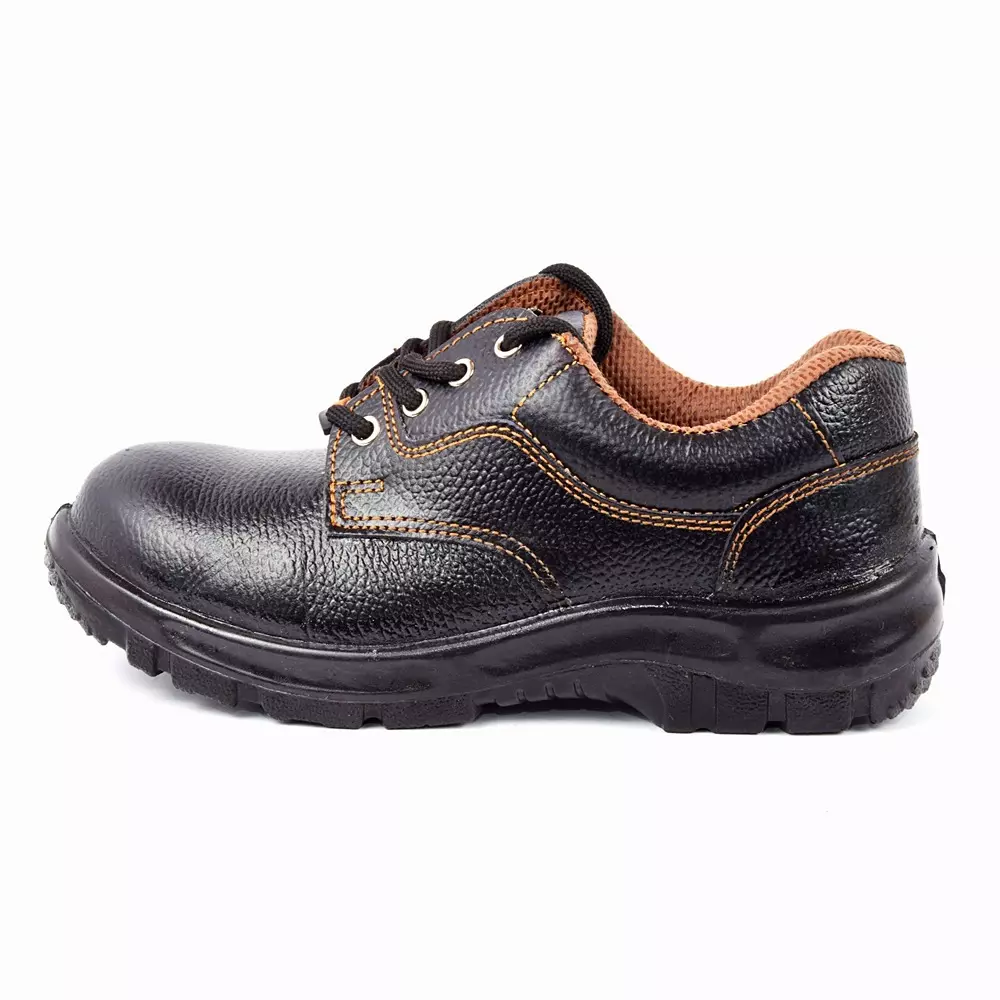 Agarson Desire Safety Shoes Steel Toe PU Sole Low Ankle Synthetic Leather Size UK 7