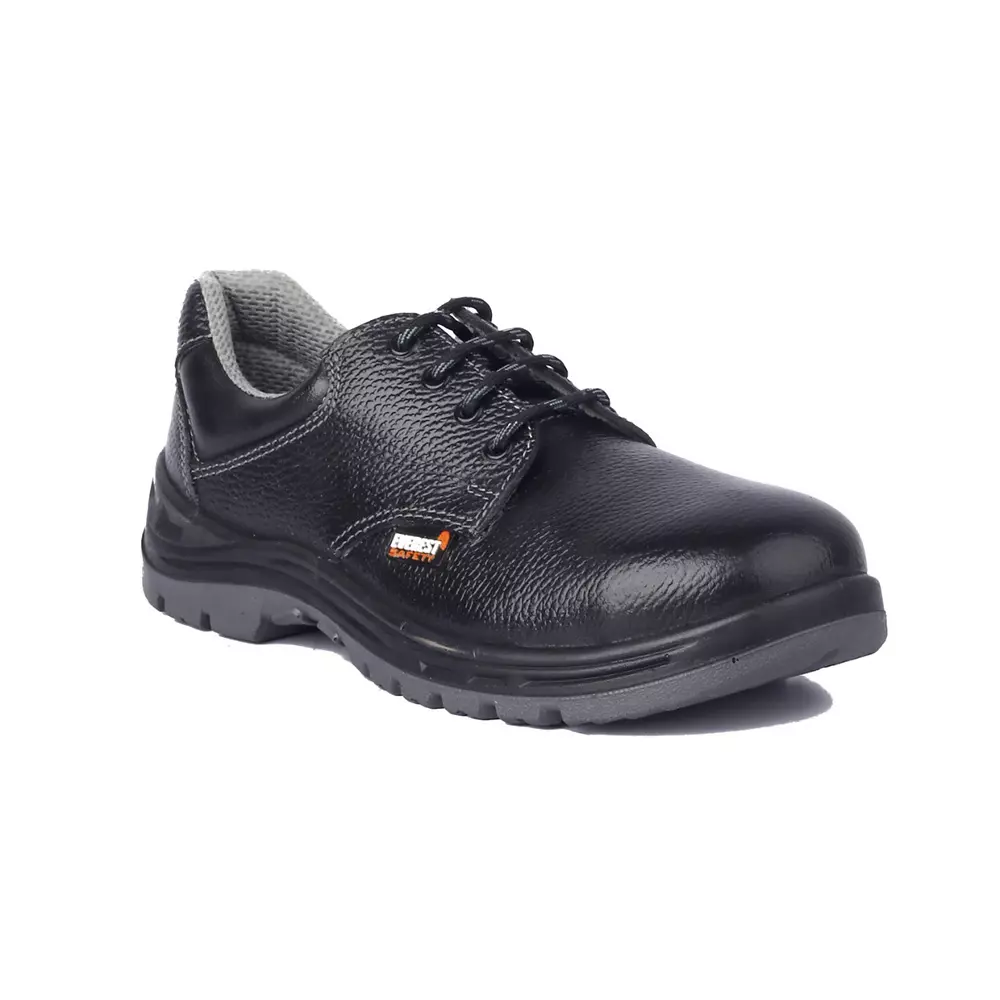 everest-eve-107-dd-low-ankle-safety-shoes-steel-toe-pu-sole-black-uk-9-size-leather-for-industrial-work-use