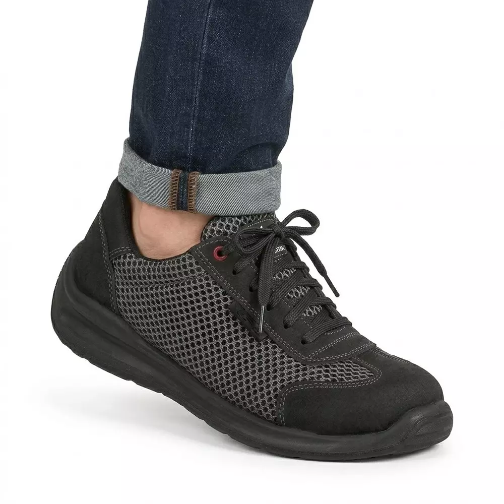 perf-200-j-steel-toe-safety-shoe-low-ankle-pu-sole-uk-7-size-black-synthetic-microfiber-for-ethnic-industrial-use-lemaitre-oxygen-s1