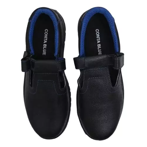 contablue-steel-toe-safety-shoes-pu-sole-low-ankle-black-genuine-leather-size-uk-3-elida