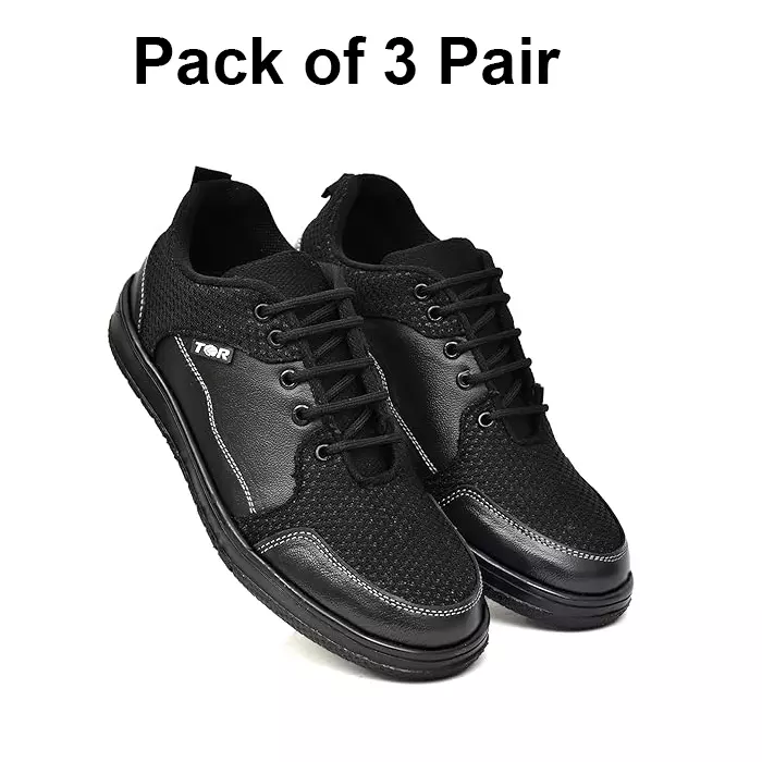 tor-steel-toe-safety-shoes-phylon-sole-8-uk-size-black-tor-1101-black-08-pack-of-3