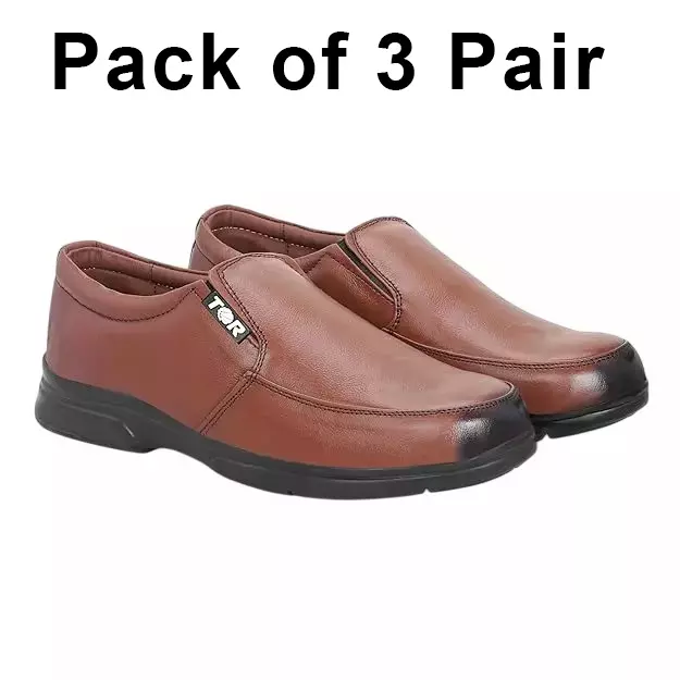 tor-safety-shoes-low-ankle-phylon-sole-brown-size-uk-10-1060-pack-of-3-pair