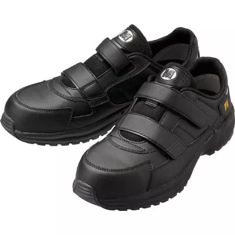 MIDORI Electrostatic Super Light Weight Resin Sneaker Artificial leather / mesh UK 3 Size Black, SL-615S-BK