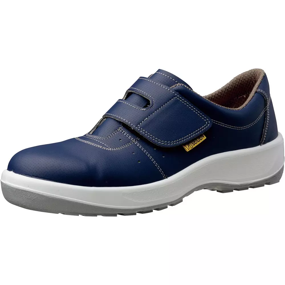 MIDORI Safety Shoes UK 4 Size Navy, MSN395-SEIDEN-NV-23.0