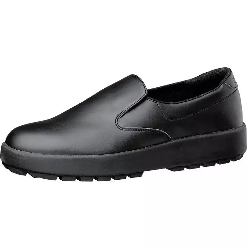 MIDORI Ultra Anti-Slip and Lightweight Work Shoes Artificial leather UK 4.5 Size Black, H-400N-BK-23.5