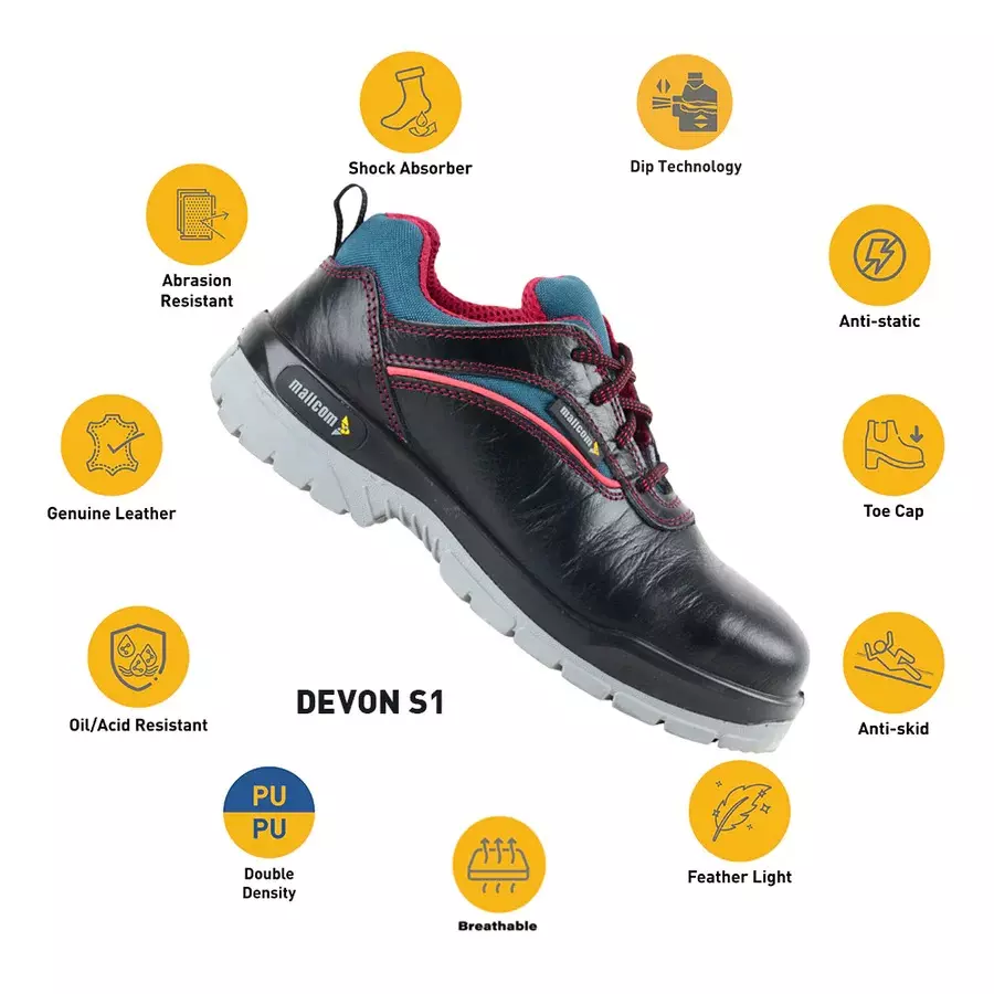 mallcom-devon-steel-toe-safety-shoes-low-ankle-pu-sole-leather-black-grey-upper--size-uk-4