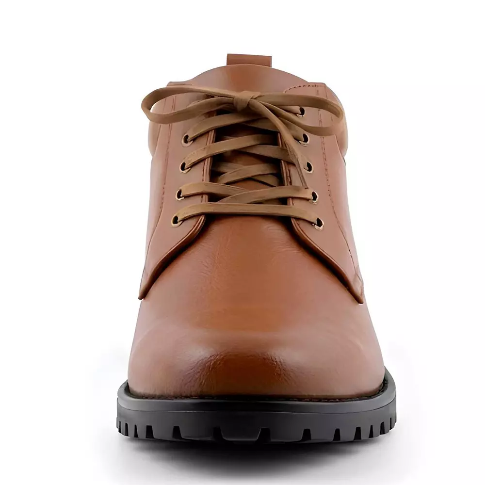 wugo-low-ankle-airmix-sole-safety-shoes-leather-tan-stailness-steel-toe-9-uk-size-for-industrial-use-m1002b