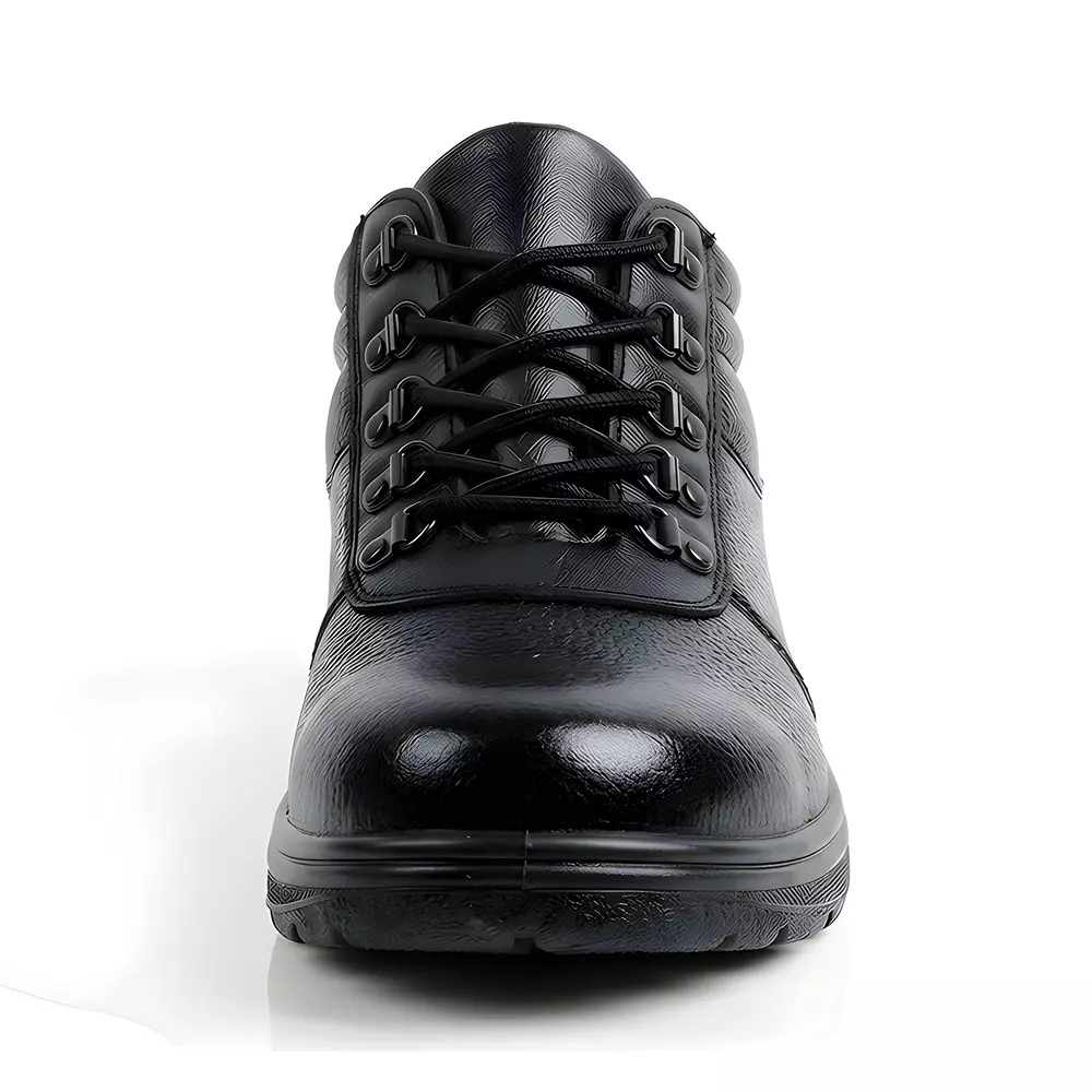 wugo-low-ankle-airmix-sole-safety-shoes-leather-black-stailness-steel-toe-7-uk-size-for-industrial-use-m1006b