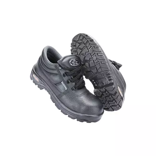 Galista Steel Toe Rockstrong Safety Shoes Single Density PU Sole Size UK 6 Black