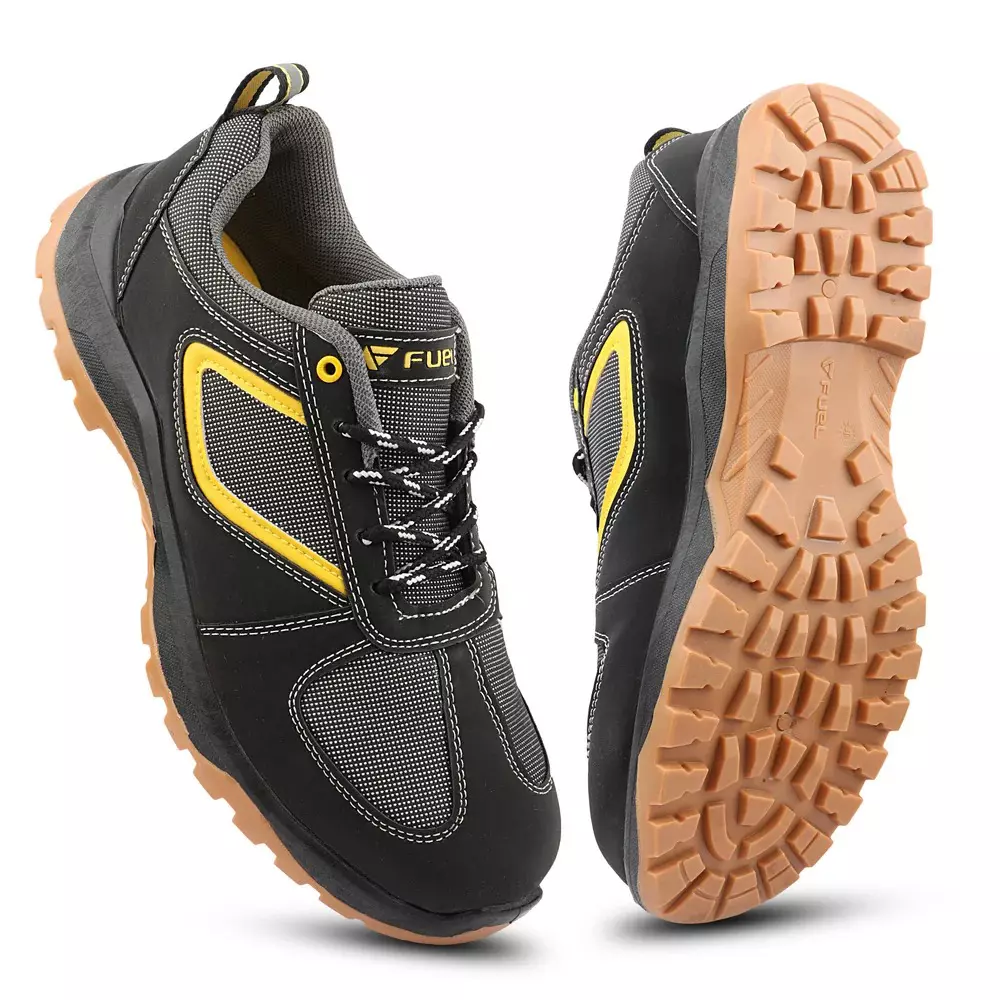 fuel-low-ankle-safety-shoes-steel-toe-200j-pvc-sole-black-grey-uk-8-for-industrial-factory-warehouse-use-diesel