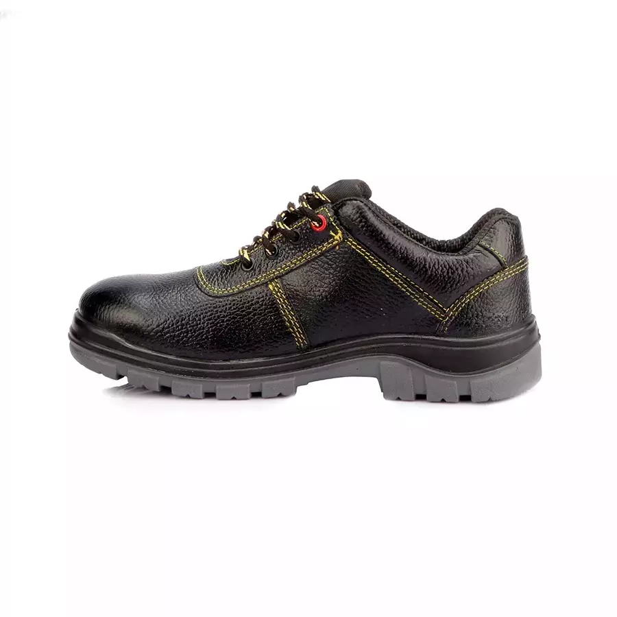 Coogar Steel Toe Safety Shoes Low Ankle Single Density Size UK 9 Black