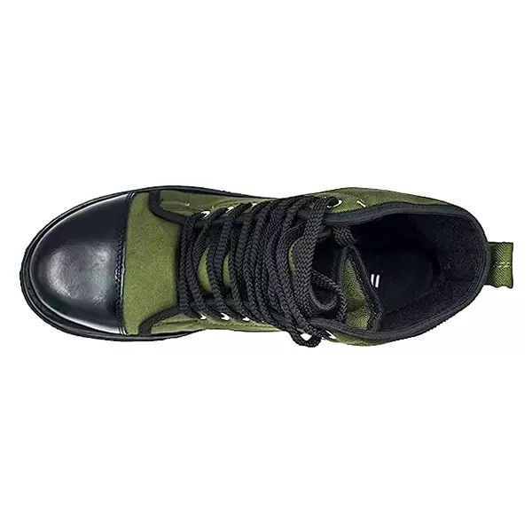 Fuel Jungle Boot Steel Toe High Ankle Safety Shoes Green Size: 6