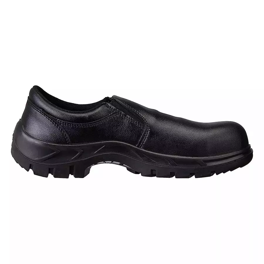 Karam Executive Composite Toe Safety Shoes Low Ankle Black Size UK 4, FS13BL(FWSAMN)