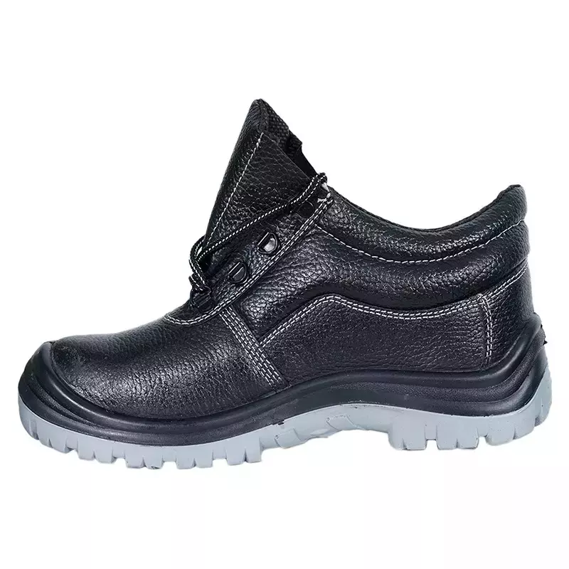 Fortune Steel Toe Safety Shoe Double Density High Ankle Size UK 6 Black Model Double-6