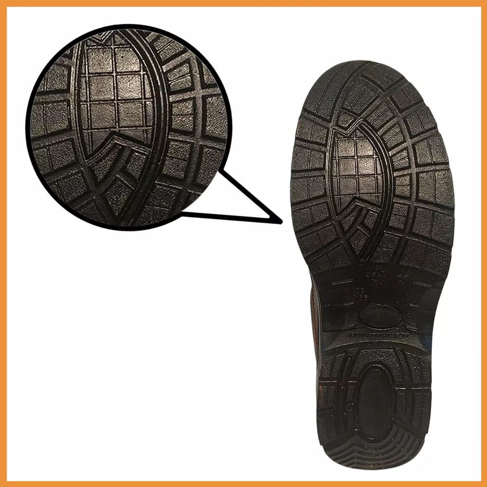 Generic Steel Toe Safety Shoes, Low Ankle PU Sole Size UK 8 Black, Atom-8