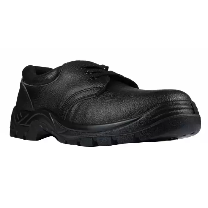 RS PRO Safety Shoe Unisex Black Toe Capped UK 4 EU 37, 2460981