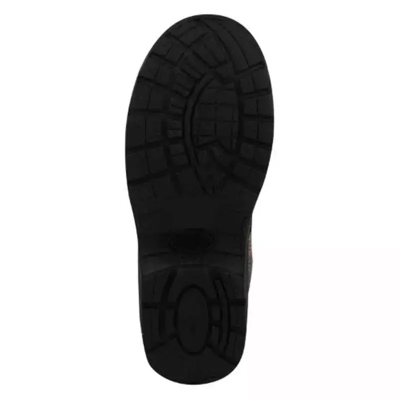 Foot Trends Steel Toe Safety Shoes Low Ankle Size UK 8 Black, C-2
