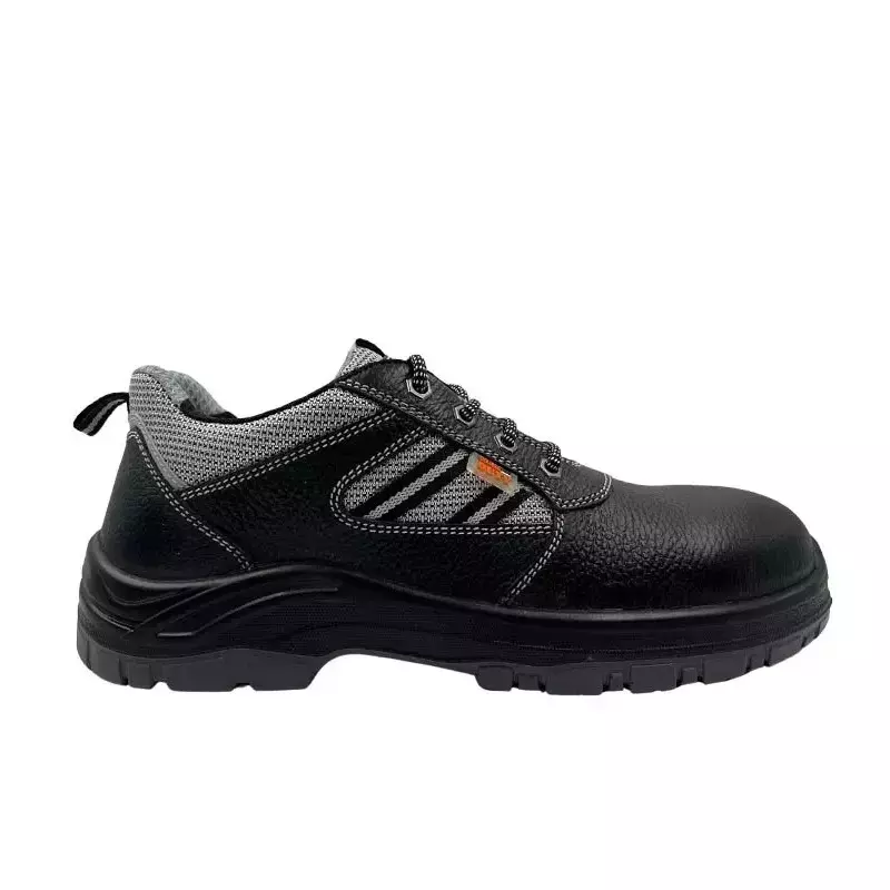 Allen Cooper DD 77156 Low Ankle Composite Toe PU Sole Black Double Duty Safety Shoes  (Size UK 5 - UK 12)