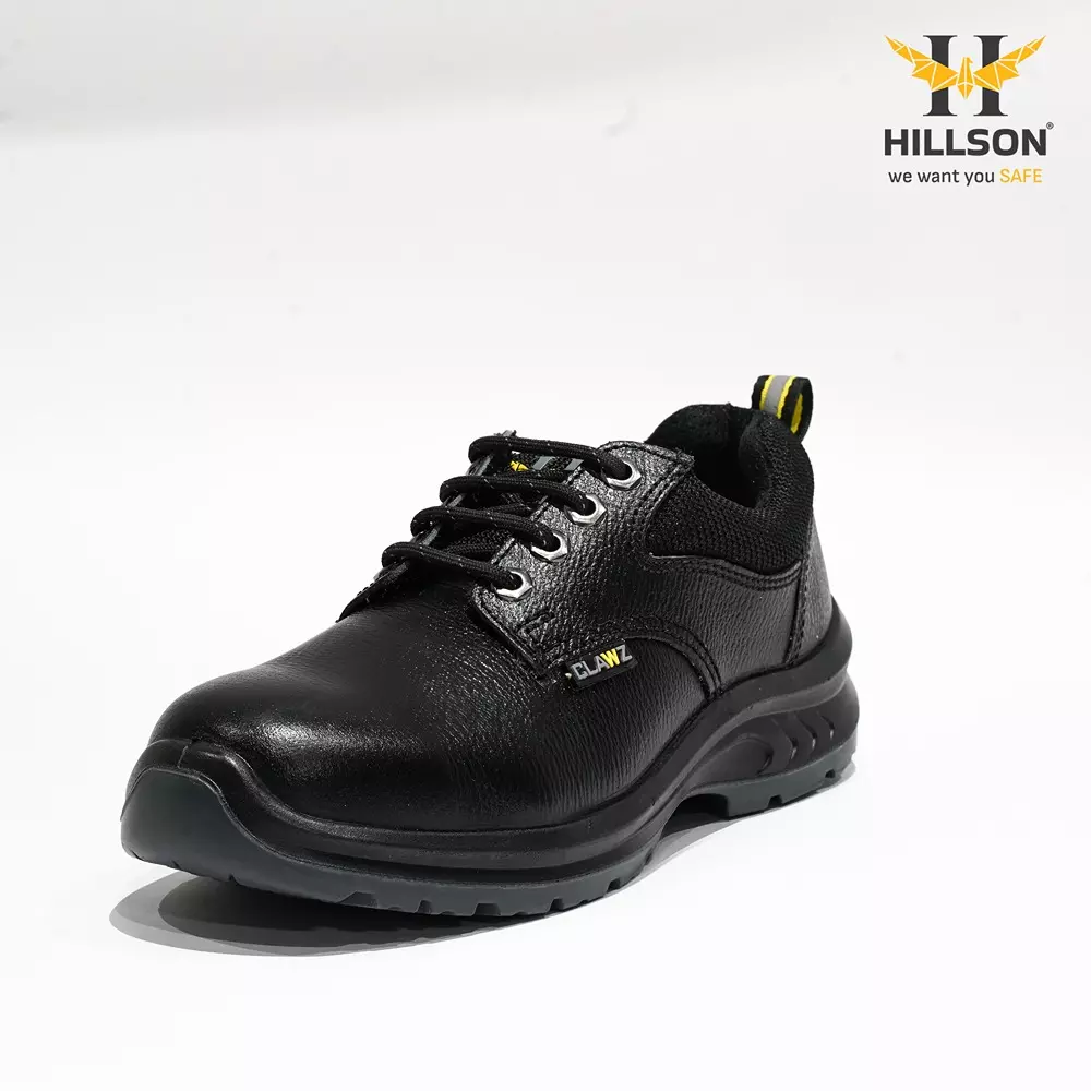 hillson-steel-toe-safety-shoes-pvc-sole-low-ankle-black-synthetic-leather-size-uk-8-clawz-cl01