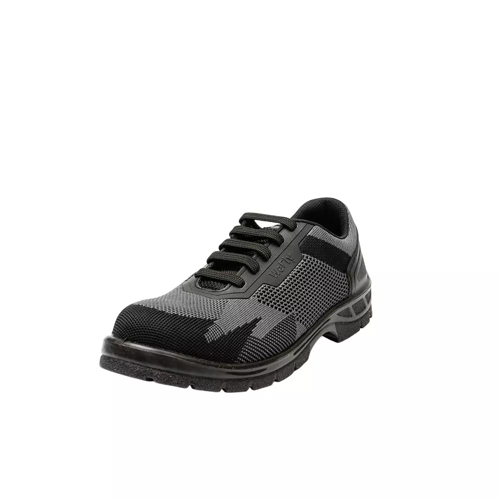 hillson-hard-toe-safety-shoes-pu-sole-low-ankle-grey-breathable-flyknit-fabric-size-uk-8-wf01-grey