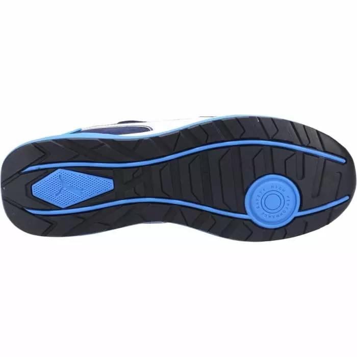 Puma Safety 6446 Mens Blue Toe Capped Safety Shoes UK 6 EU 39, 644620