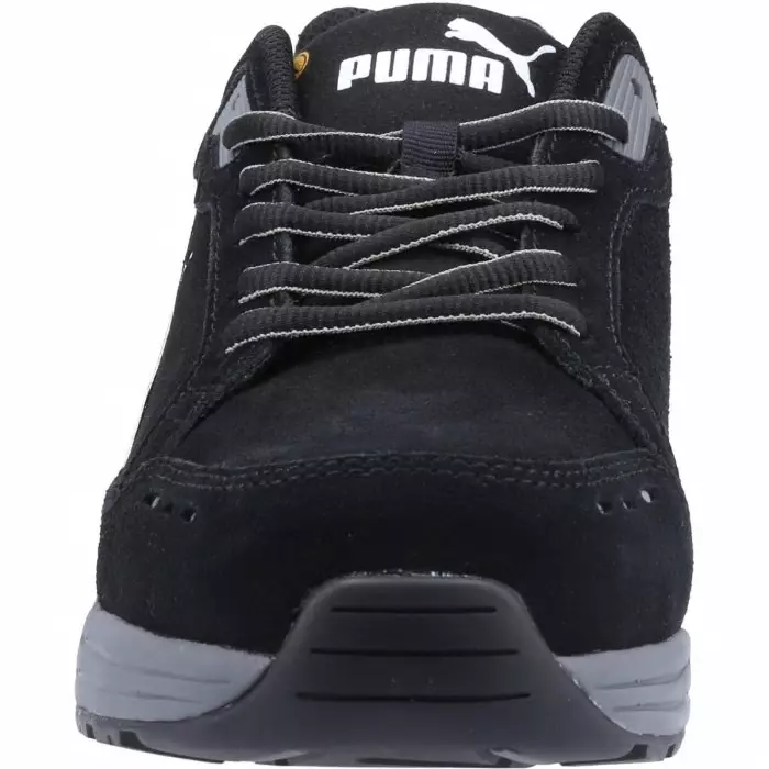Puma Safety 6446 Mens Black Toe Capped Safety Shoes UK 9 EU 43, 644650