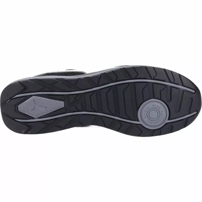 Puma Safety 6446 Mens Black Toe Capped Safety Shoes UK 9 EU 43, 644650