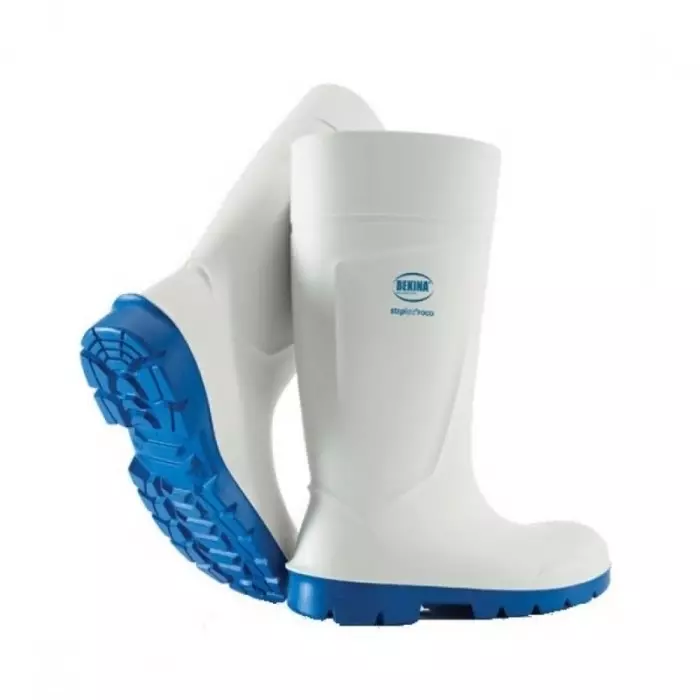 Bekina White Steel Toe Capped Unisex Safety Wellingtons UK 4 EU 37, PAN3P/1053AZ124/37