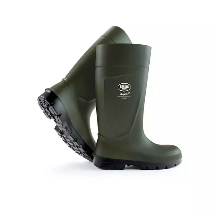 Bekina Steel Toe Capped Unisex Safety Wellingtons UK 7 EU 41, PAN3P/9180AZ122/41