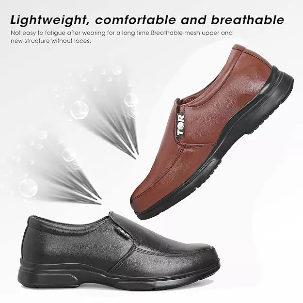 TOR Safety Shoes Low Ankle Phylon Sole Brown Size UK 10, 1060