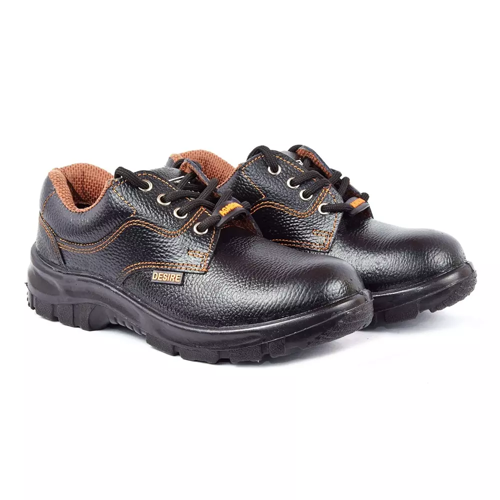 Agarson Desire Safety Shoes Steel Toe PU Sole Low Ankle Synthetic Leather Size UK 12