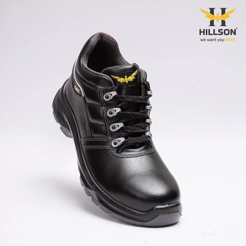 hillson-clawz-safety-shoes-steel-toe-pu-sole-low-ankle-real-buff-leather-black-uk-9-cl04