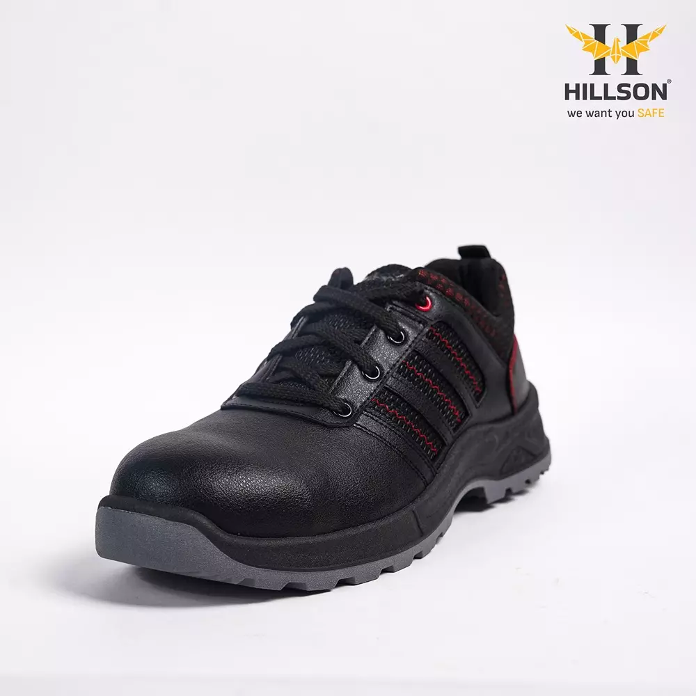 hillson-wefly-safety-shoes-re-enforced-toe-textile-fabric-sole-low-ankle-micro-synthetic-leather-black-uk-8-wf05