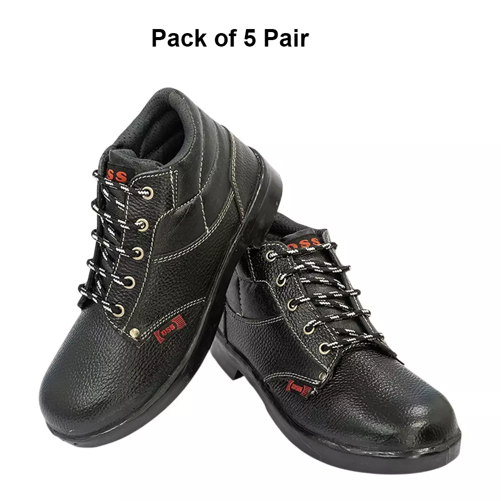 dss-steel-toe-safety-shoes-nitrile-sole-high-ankle-black-buff-grain-leather-size-uk-11-dss-heatchem-5-pair