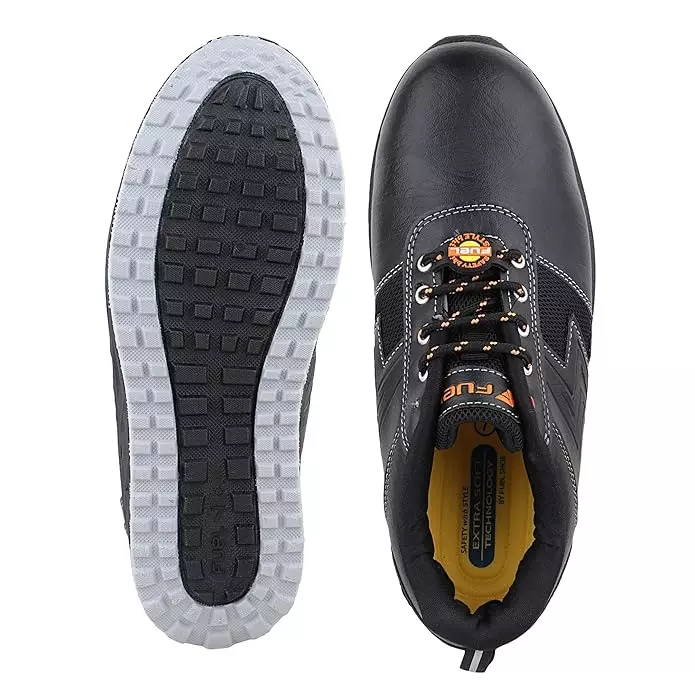 fuel-steel-toe-safety-shoes-pvc-sole-low-ankle-black-leather-size-uk-6-for-male-gravix