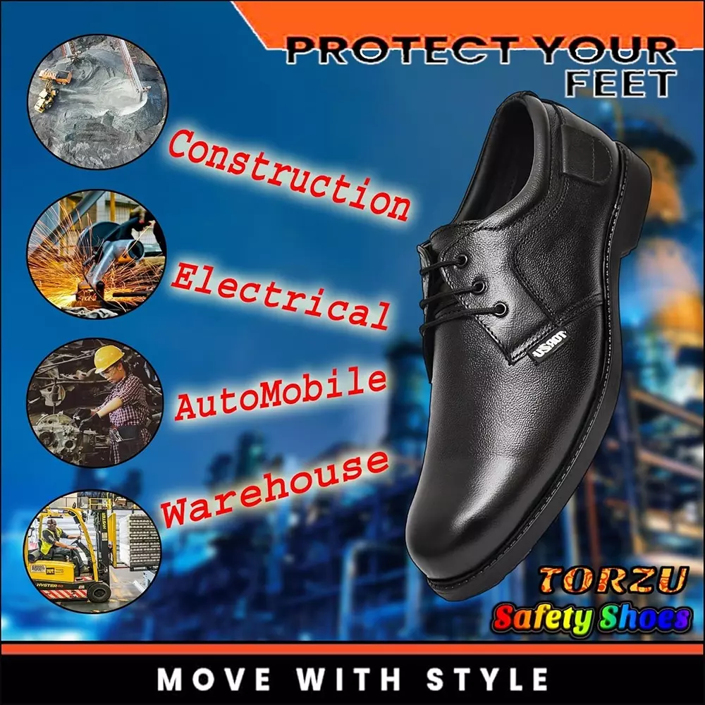 torzu-steel-toe-safety-shoes-pvc-sole-low-ankle-black-real-leather-size-uk-8-024