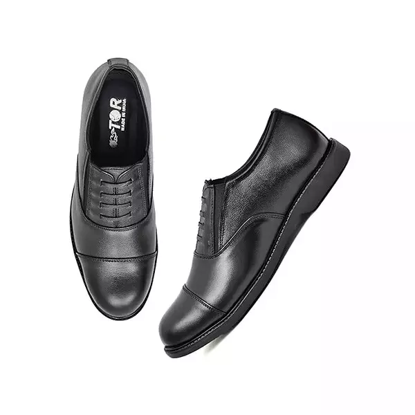 tor-industrial-safety-shoes-low-ankle-rubber-sole-black-size-uk-10-tor_022-pack-of-3-pair