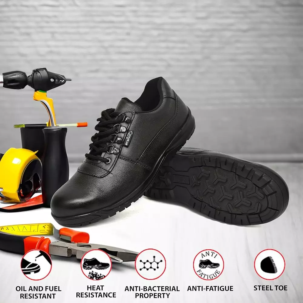 stonix-low-ankle-tpr-sole-safety-shoes-leather-steel-toe-with-electrical-hazard-black-uk-8-size-for-industrial-use-deering