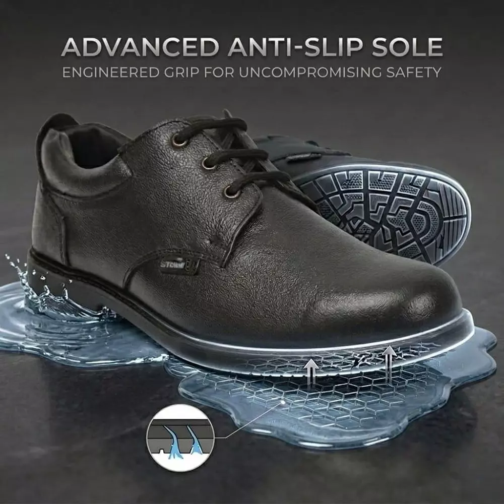stonix-formal-premium-low-ankle-safety-shoe-steel-toe-tpr-sole-black-leather-uk-09-size-for-construction-work-use-fs-new-o9