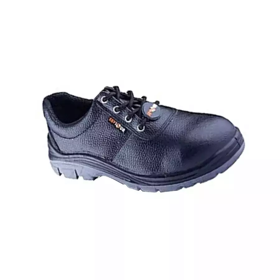 Saviour Dual Density Safety Shoes Low Ankle Size UK 6 Black, FTSAV-LN-D