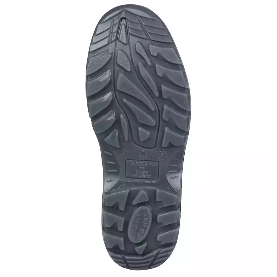 Karam Steel Toe Safety Shoes Low Ankle Black Size UK 6, FS01