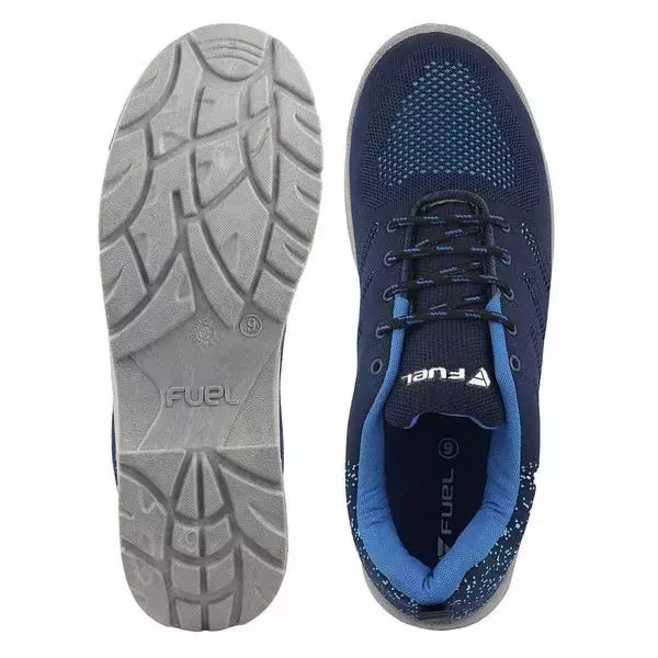 Fuel Steel Toe Safety Shoes Single Density Low Ankle Size UK 7 Blue Model Arsenal Sports 1