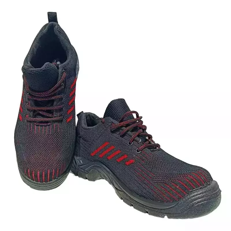 Fortune Steel Toe Safety Shoe  Low Ankle Size UK 8 Black Model Smart-8