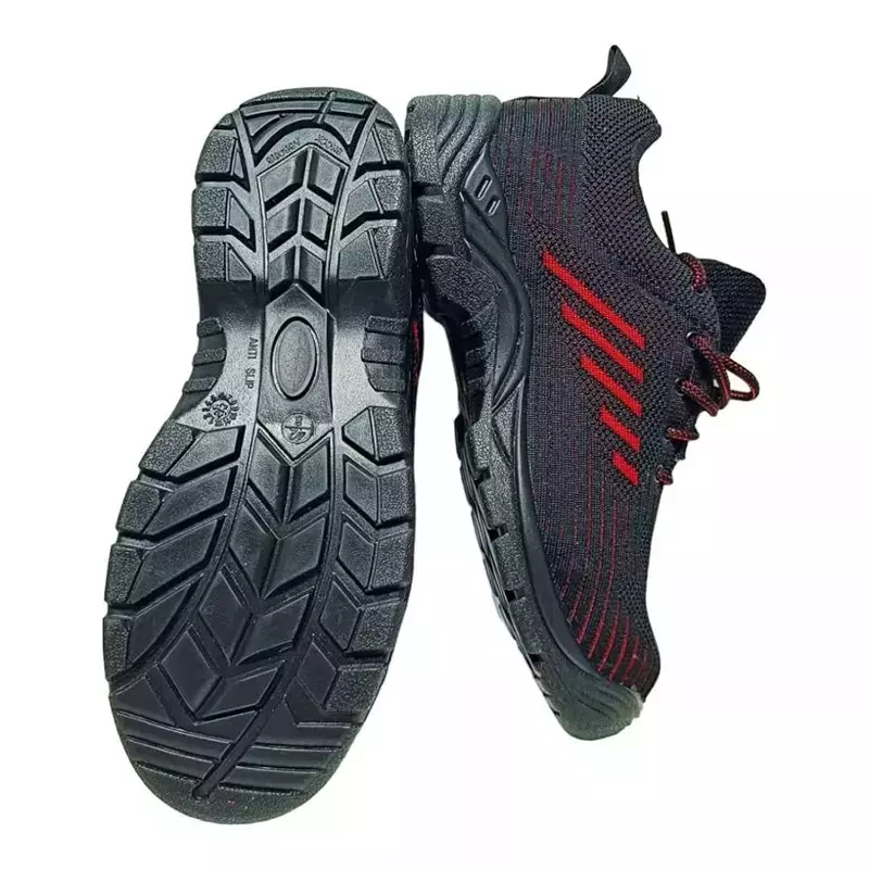 Fortune Steel Toe Safety Shoe  Low Ankle Size UK 8 Black Model Smart-8