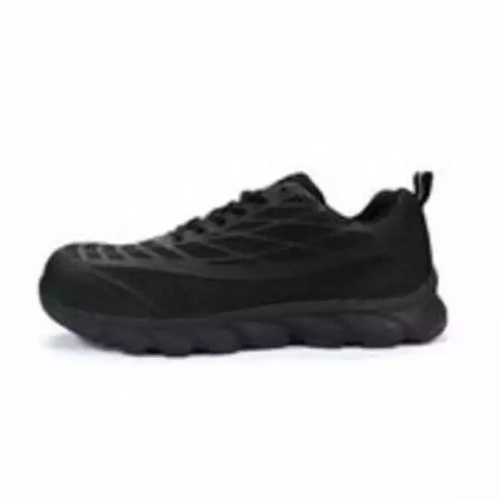 RS PRO Mens Black Safety Trainers, UK 10.5, EU 45 Model No 2012383 (Each of 1 Pair)