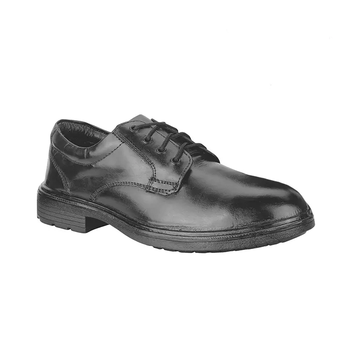 Fuel Steel Toe Safety Shoes PU Sole Low Ankle Black Size UK 9, LEXUX ST